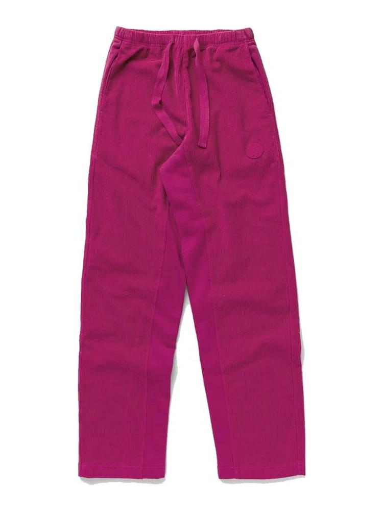 Multicolor Cotton Casual Pants