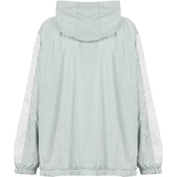 Blue Nylon Shell Jacket