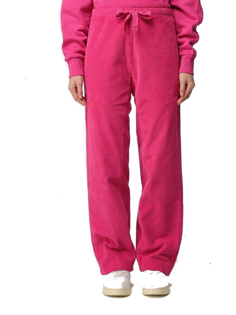 Multicolor Cotton Casual Pants