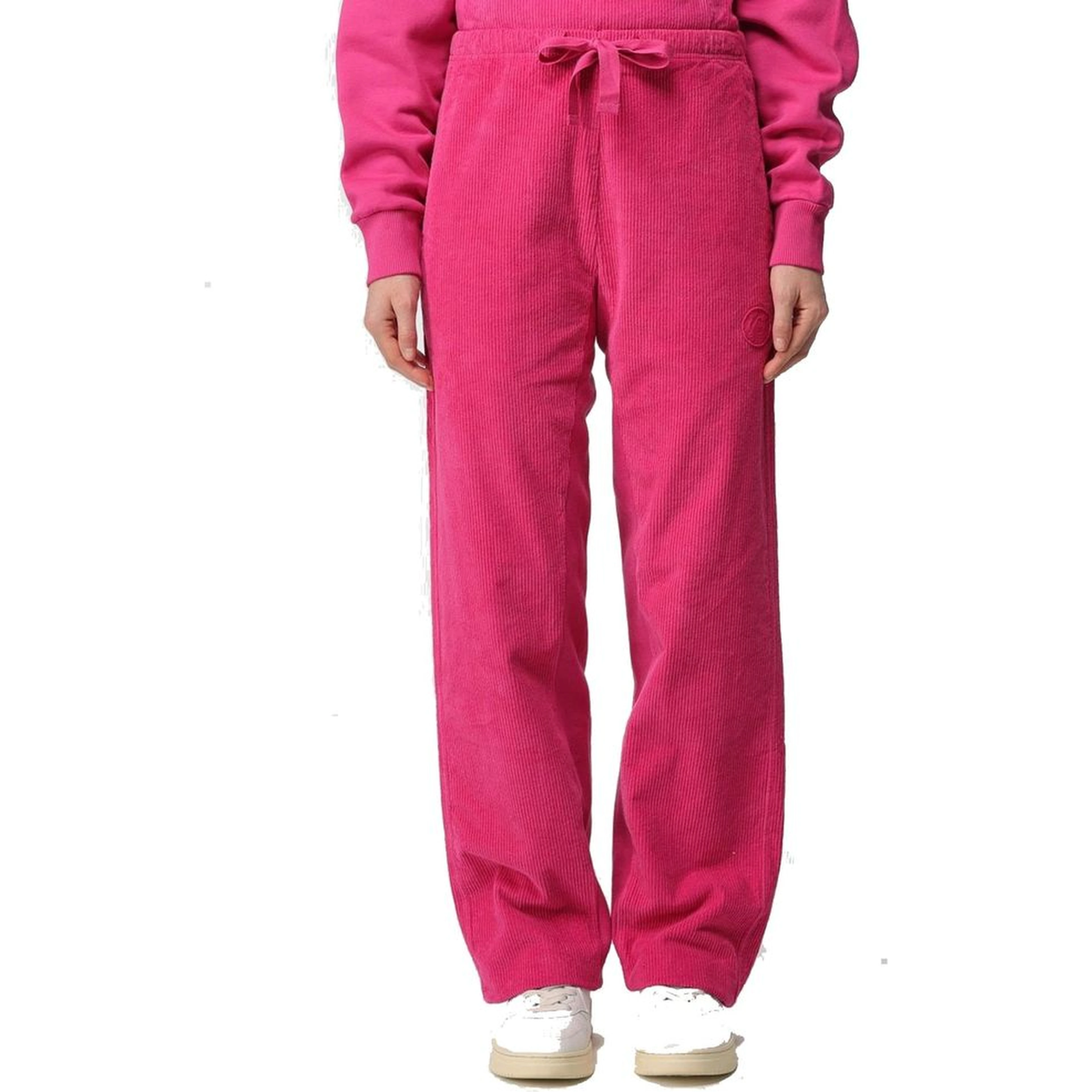 Multicolor Cotton Casual Pants