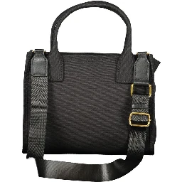 Black Cotton Women Handbag