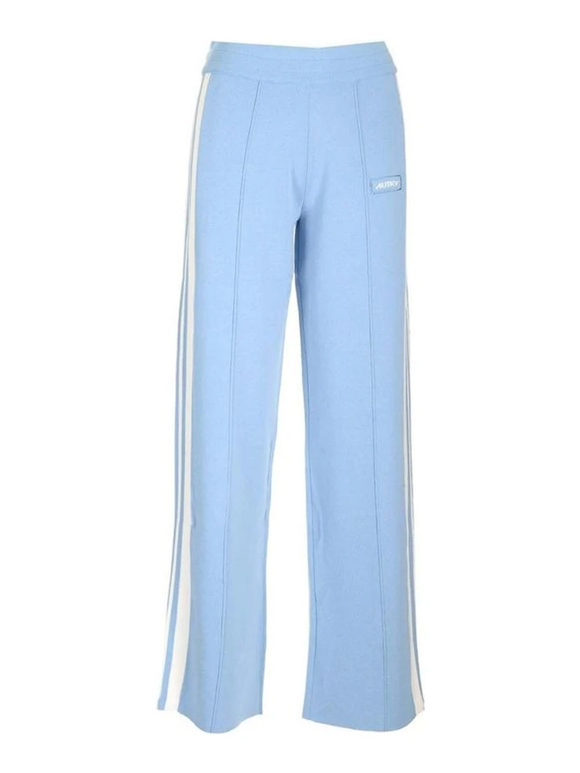 Blue Nylon Joggers (Workout Pants)
