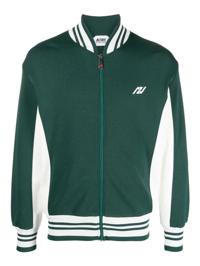 Bicolor Nylon Bomber