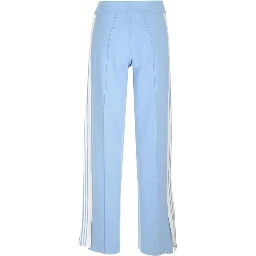 Blue Nylon Joggers (Workout Pants)