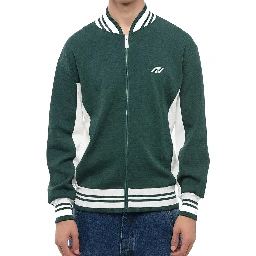 Bicolor Nylon Bomber