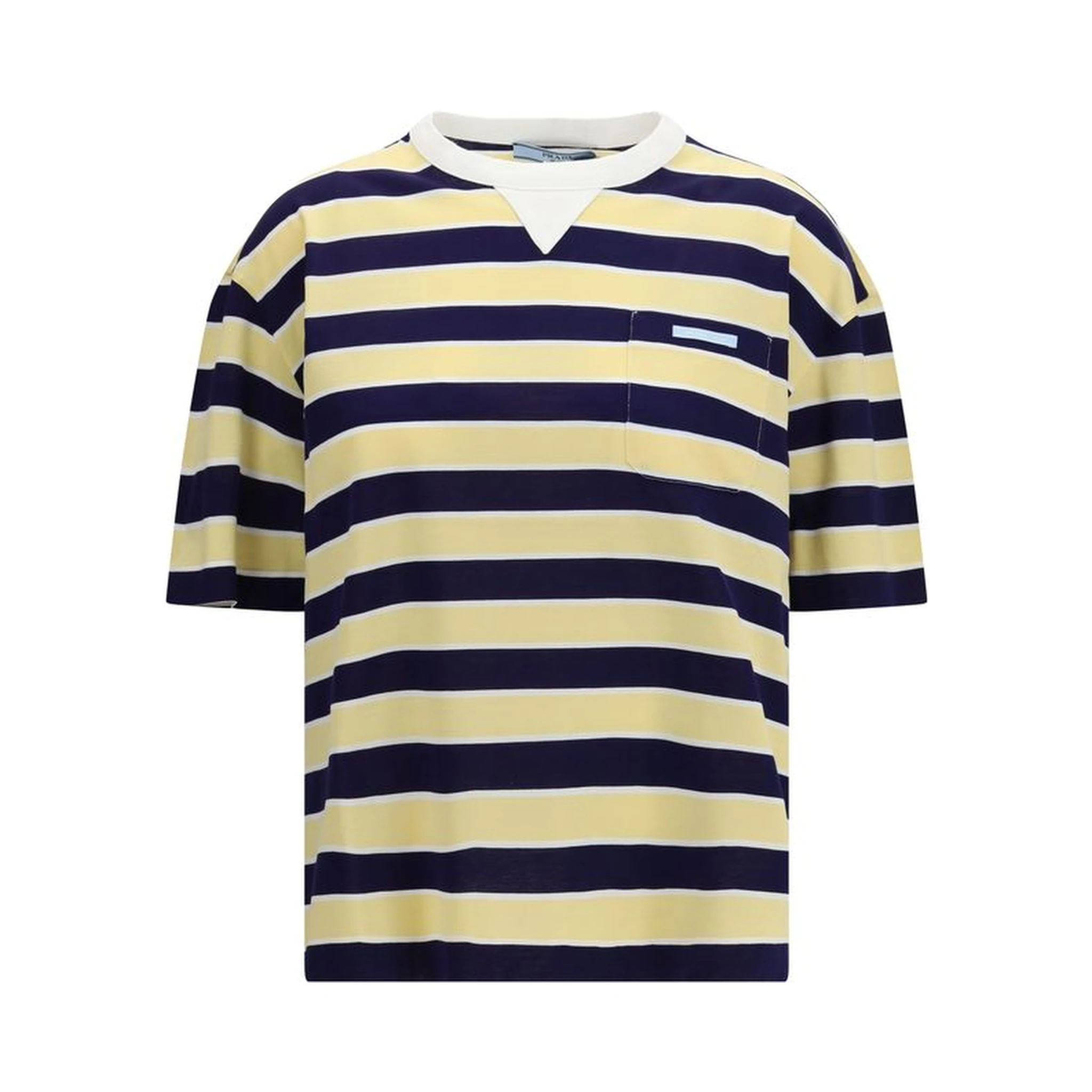 Bicolor Cotton T-Shirt