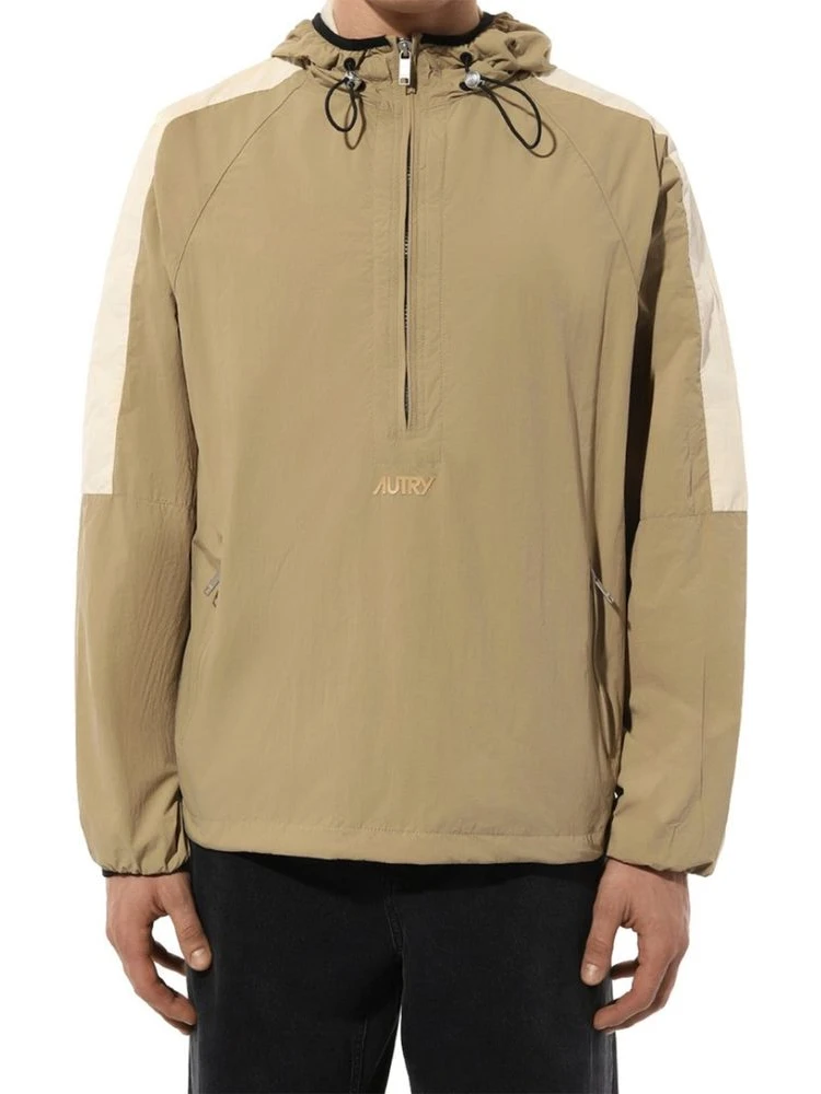 Beige Nylon Shell Jacket alternative