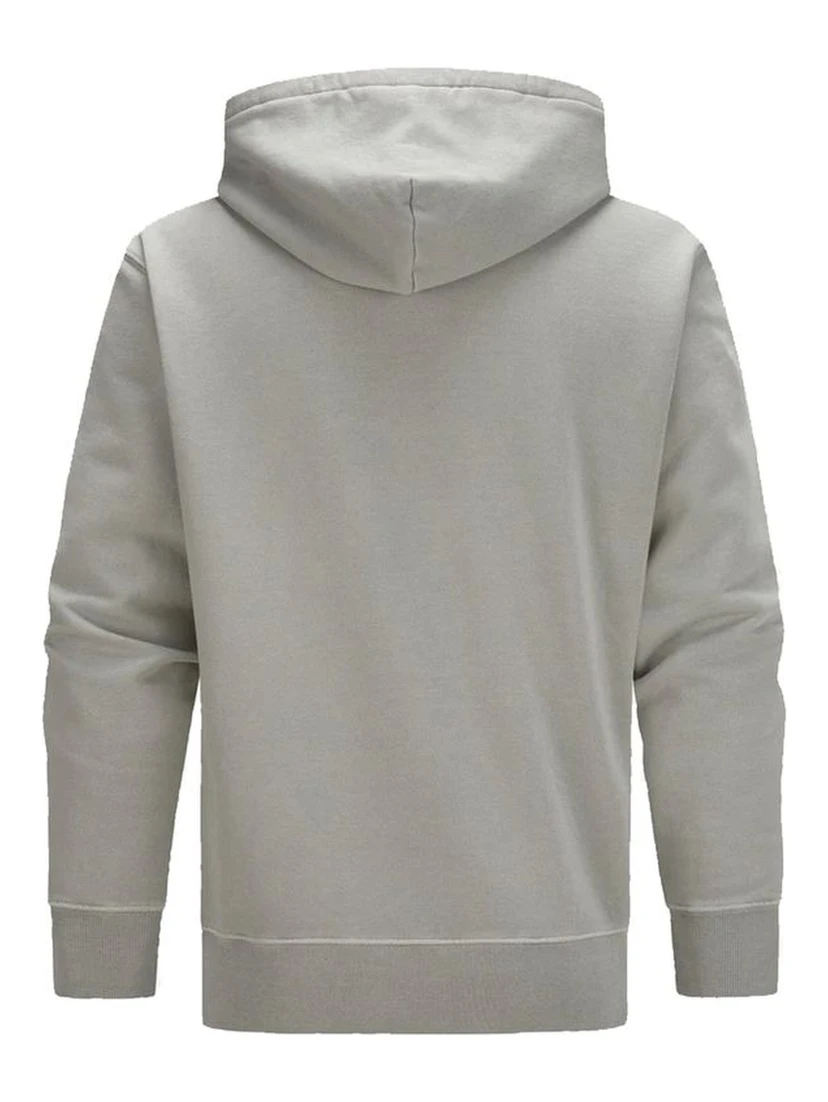 Gray Cotton Hoodie