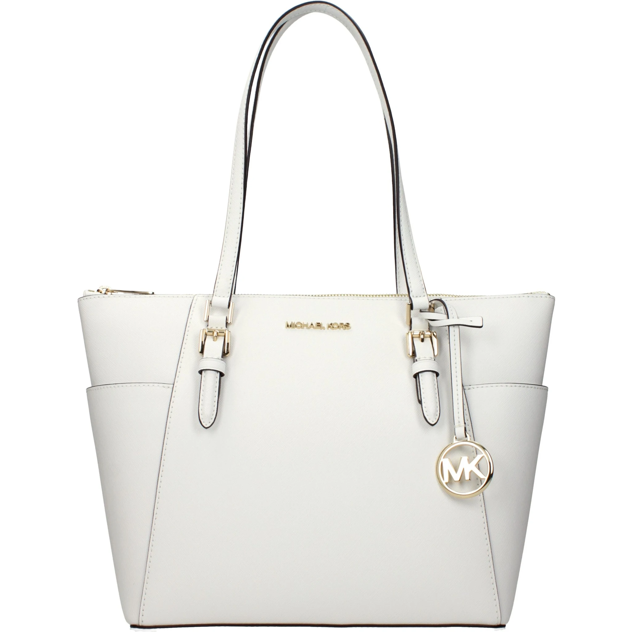 White Leather Shoulder Bag