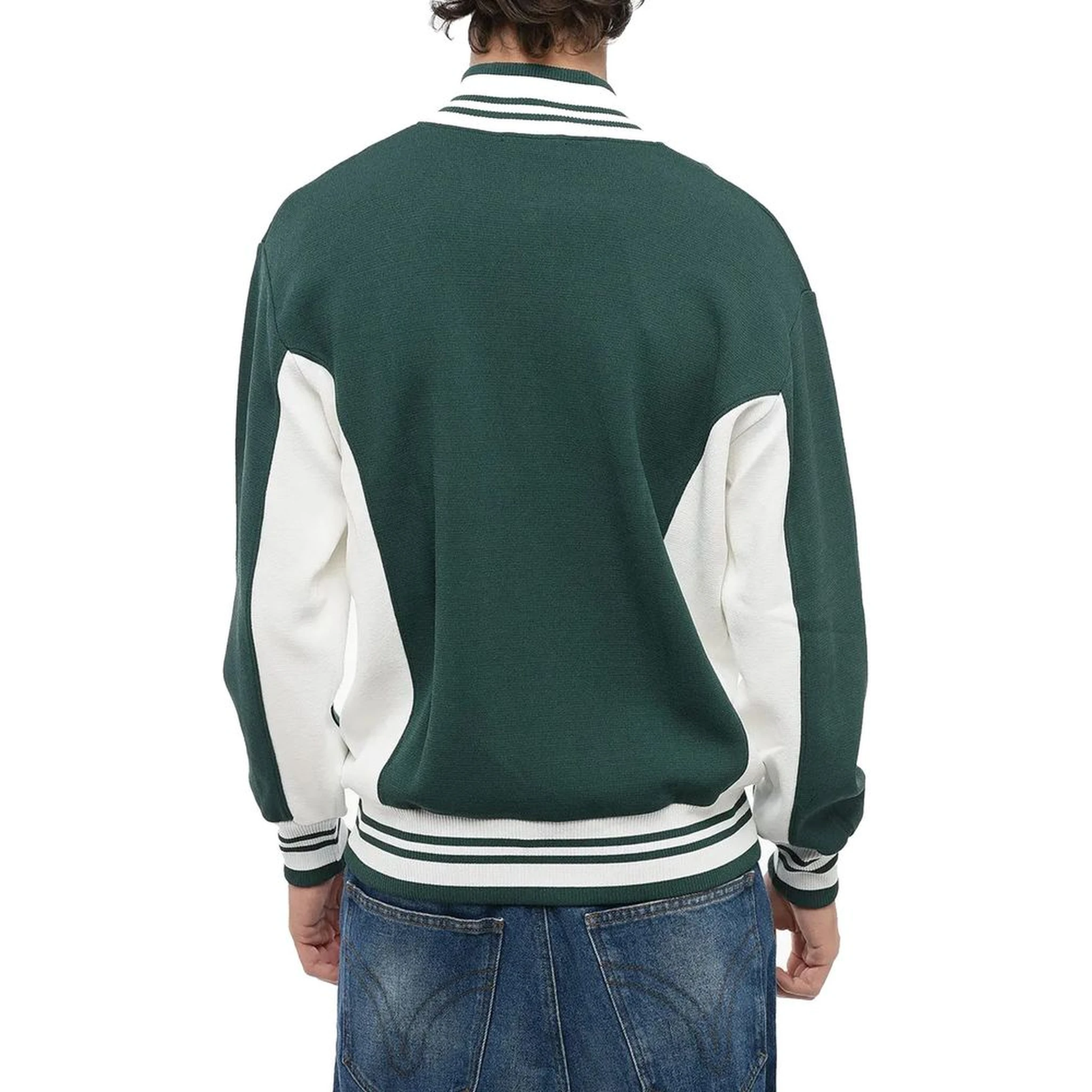 Bicolor Nylon Bomber