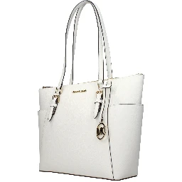 White Leather Shoulder Bag
