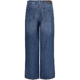 Blue Cotton Jeans Denim