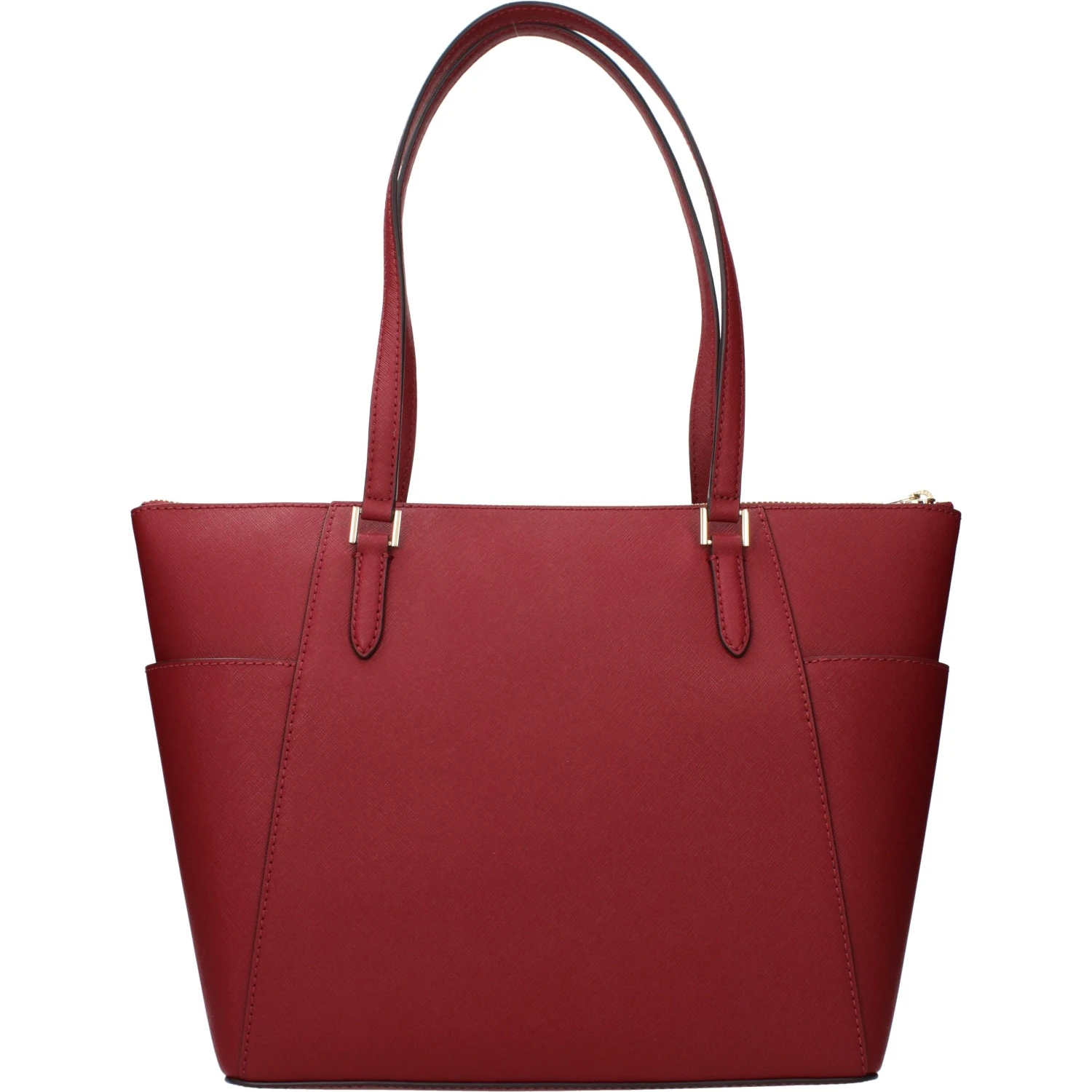 Red Leather Shoulder Bag