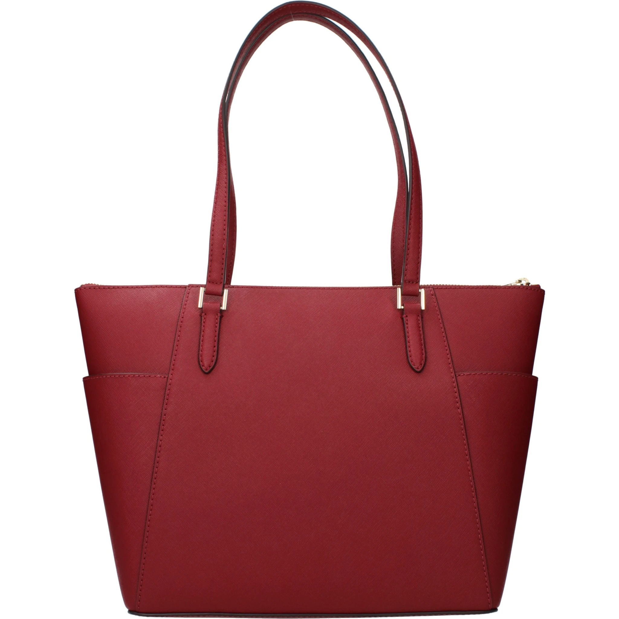 Red Leather Shoulder Bag