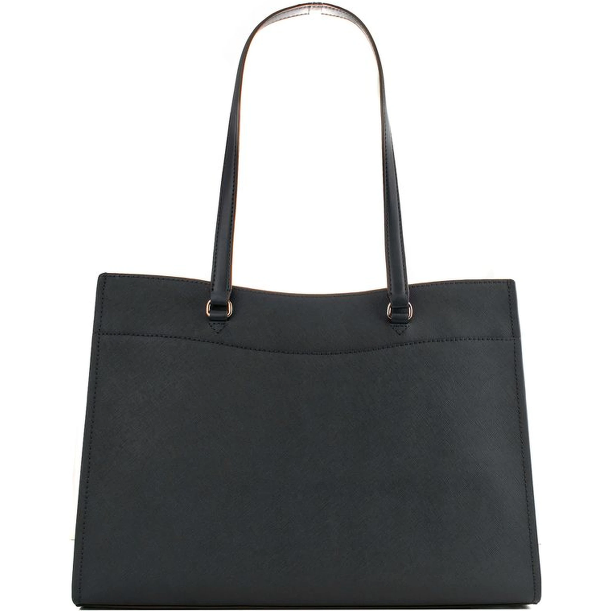 Black Leather Tote Bag