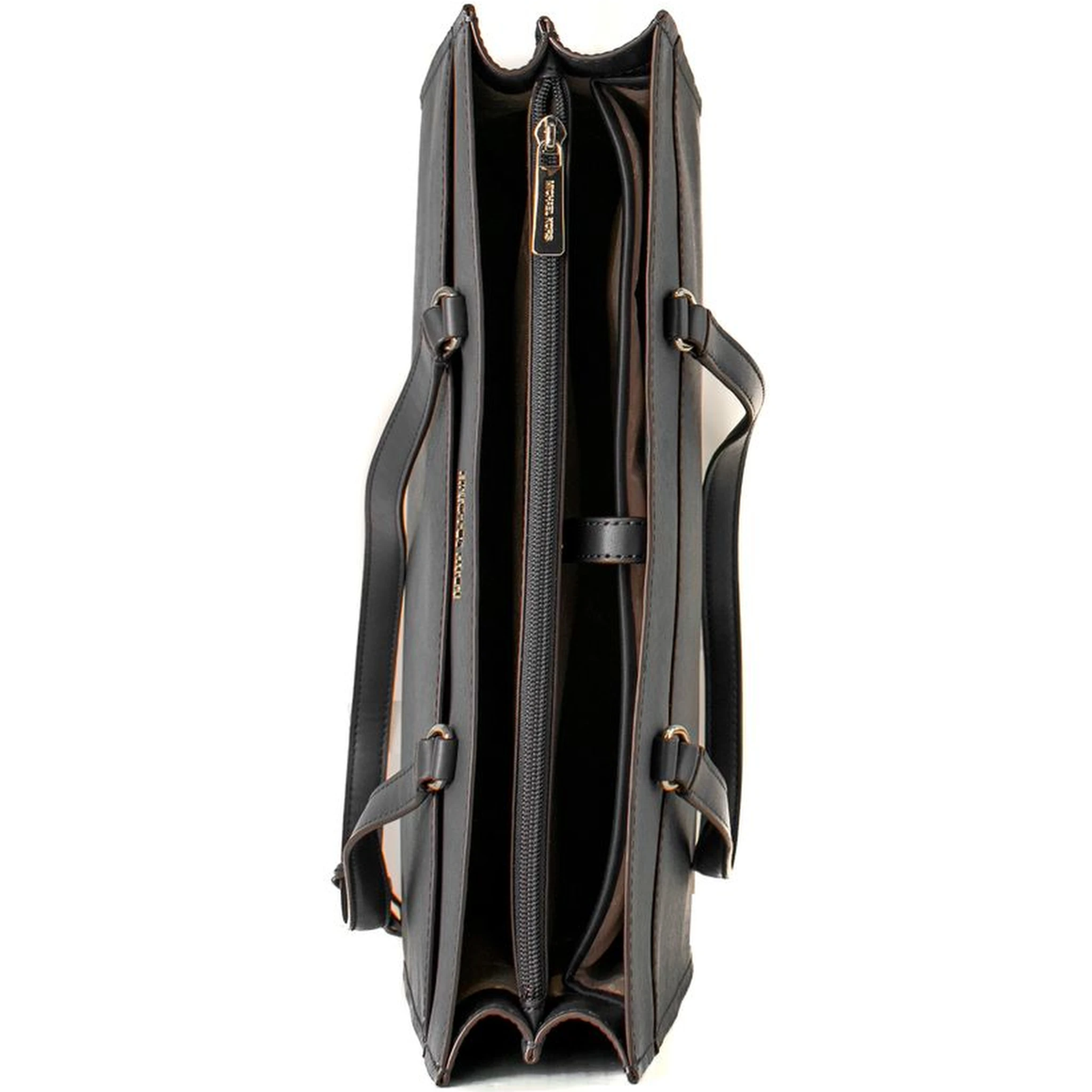 Black Leather Tote Bag