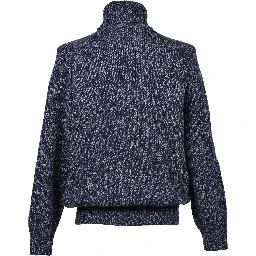 Blue Wool Sweatshirt
