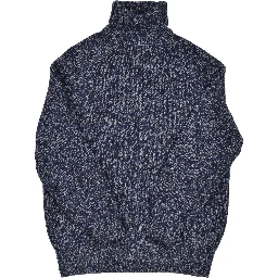 Blue Wool Sweatshirt