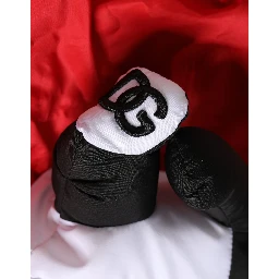 Men Red Polyester Panda Stuffed Ecobag Tote Borse Bag