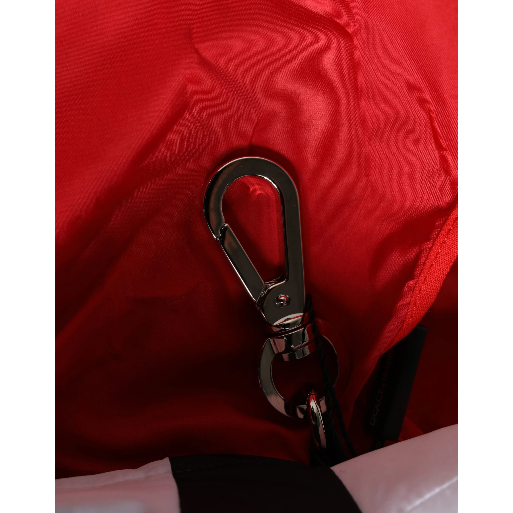 Men Red Polyester Panda Stuffed Ecobag Tote Borse Bag