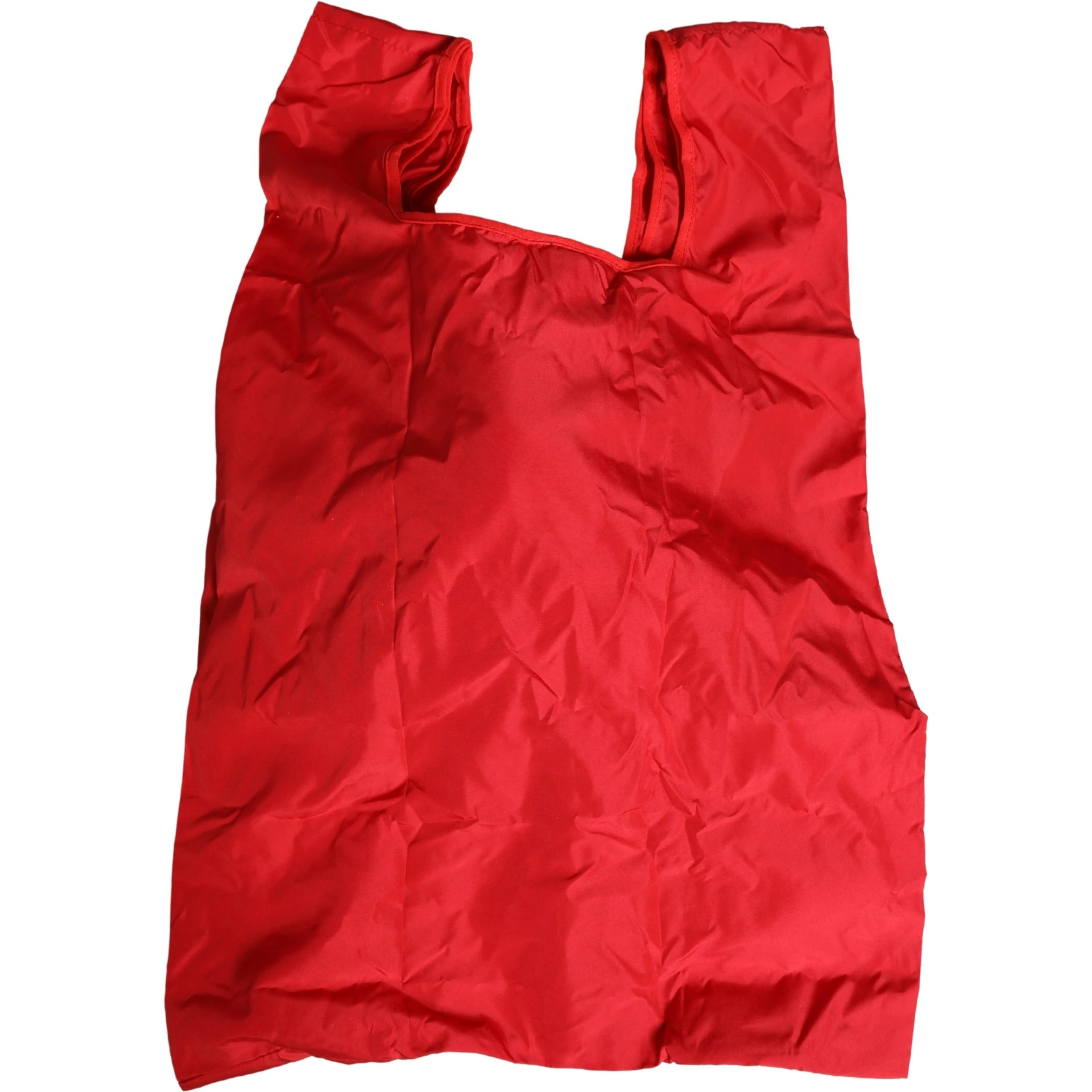 Men Red Polyester Panda Stuffed Ecobag Tote Borse Bag