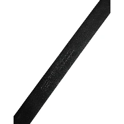Men Black Exotic Leather Metal Buckle Belt