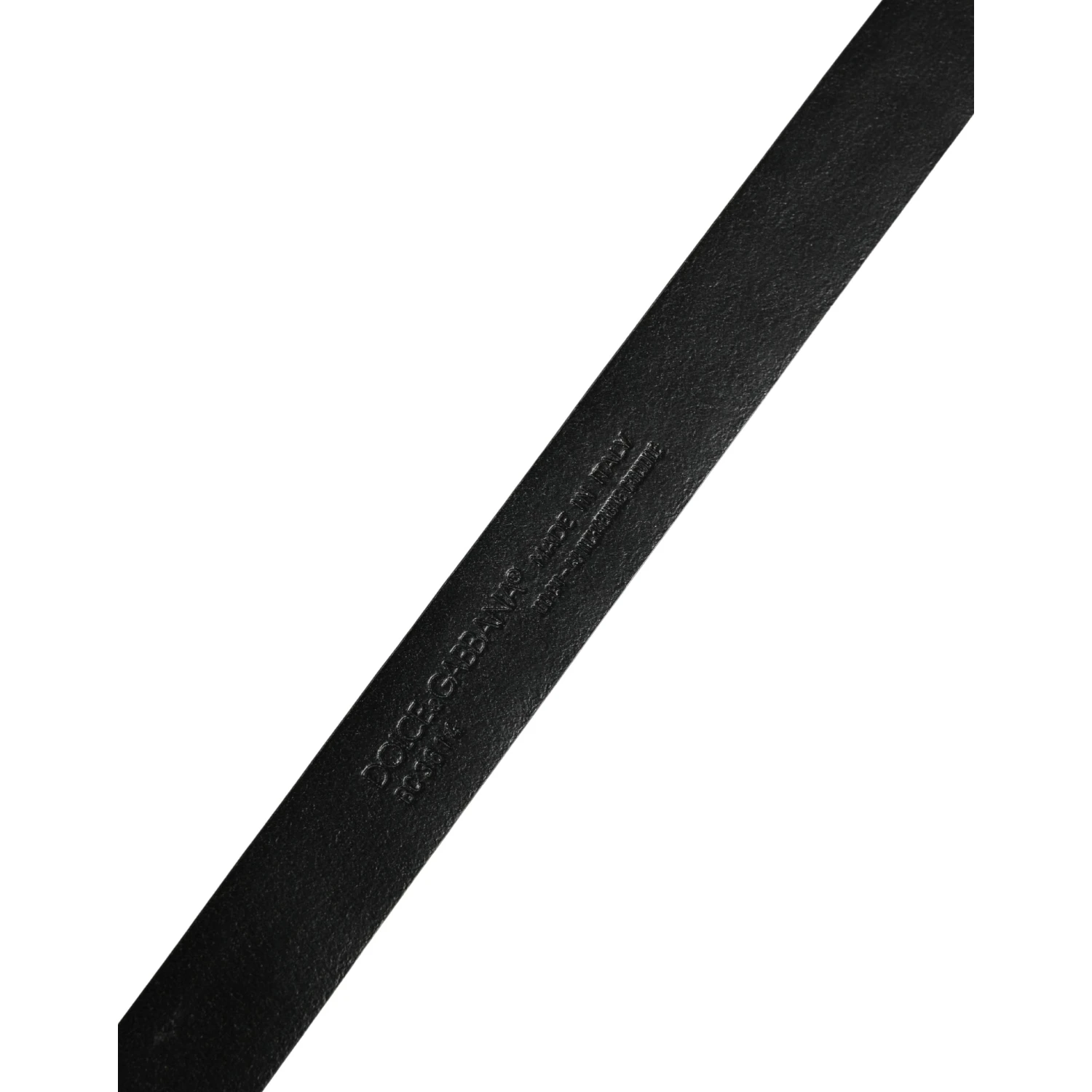 Men Black Exotic Leather Metal Buckle Belt