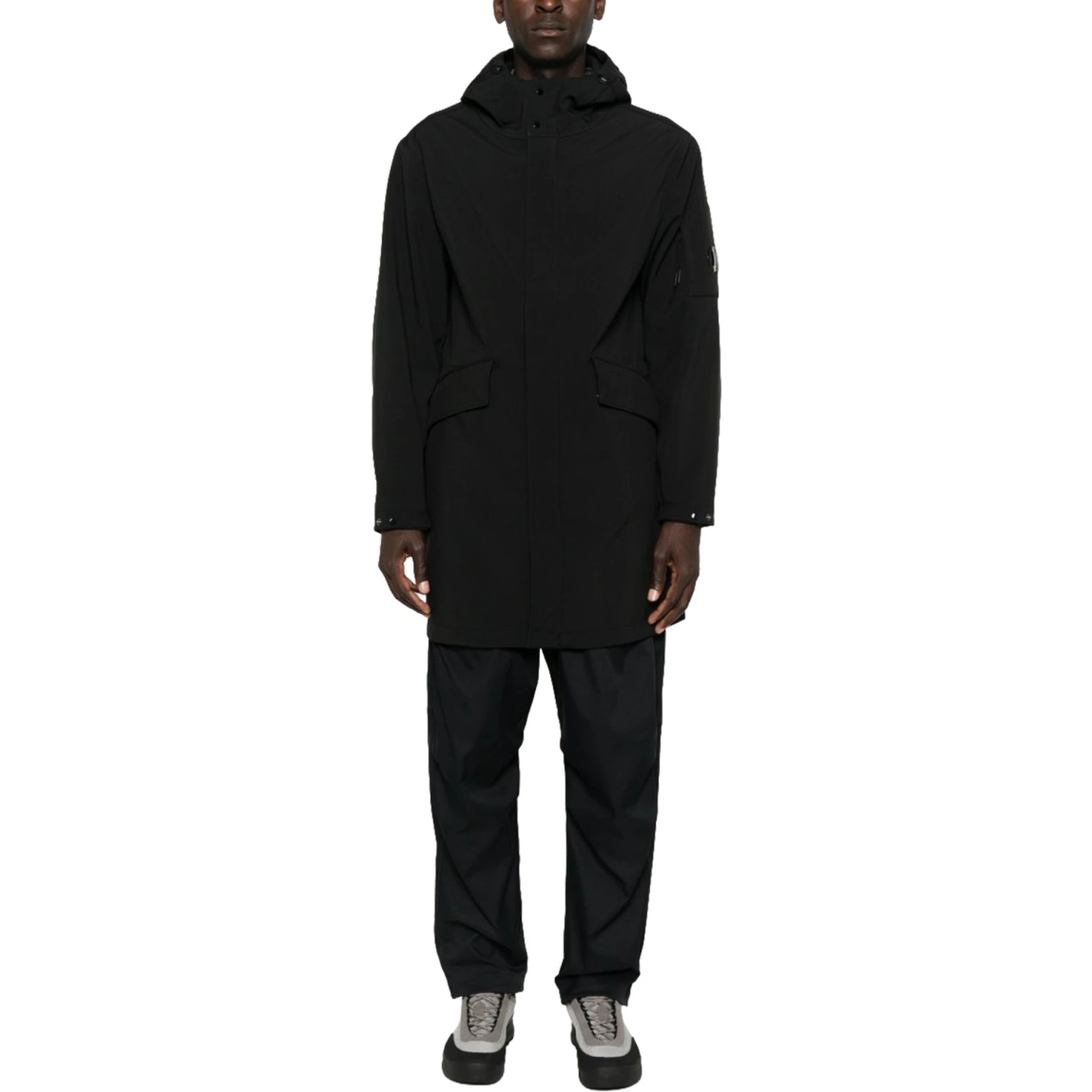 معطف باركا بغطاء رأس