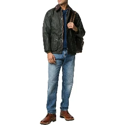 WAXED COTTON "BEDALE" JACKET