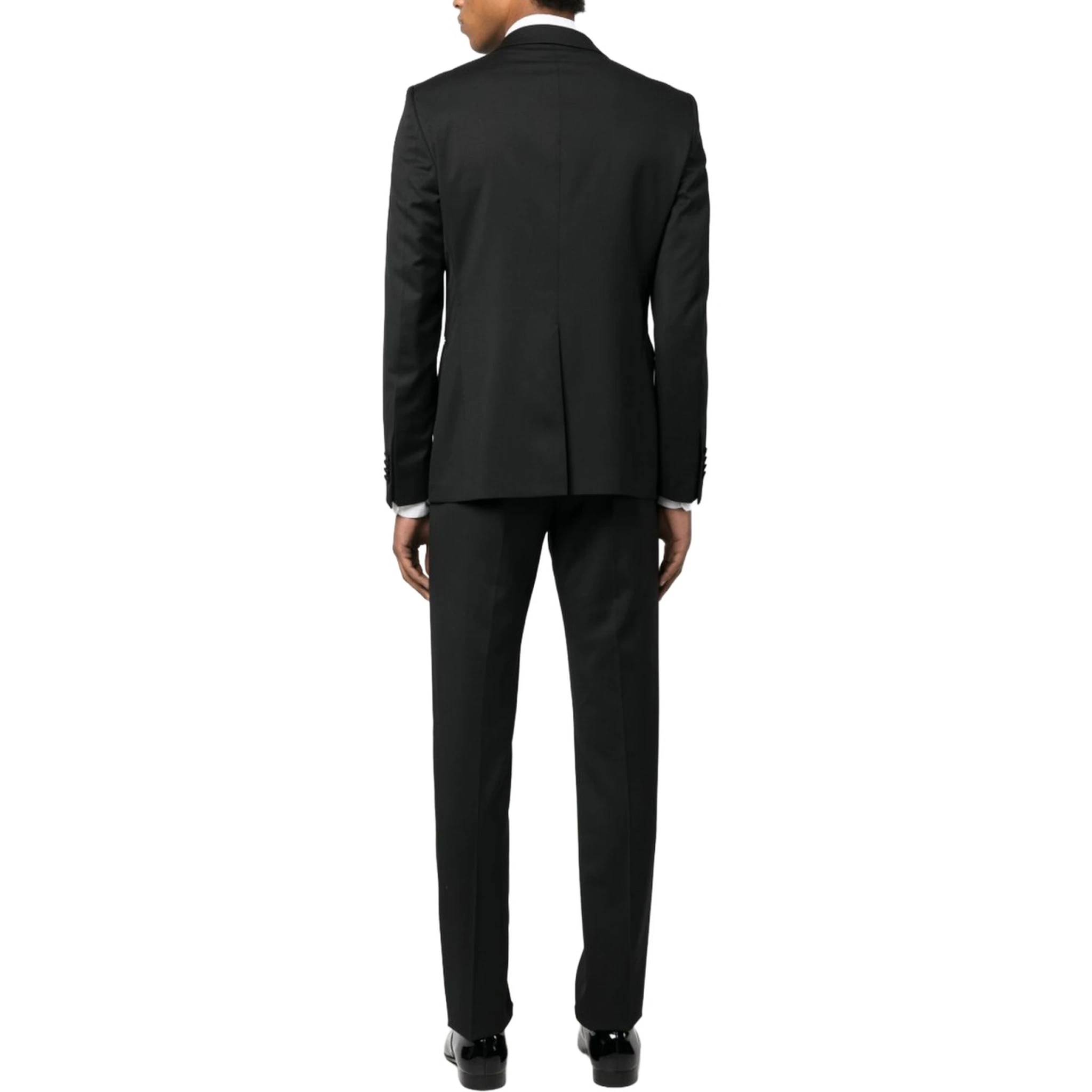 TWO-PIECE WOOL DRESS