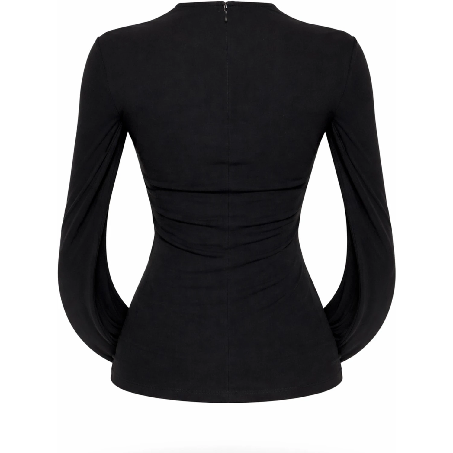 DRAPED BACK TOP