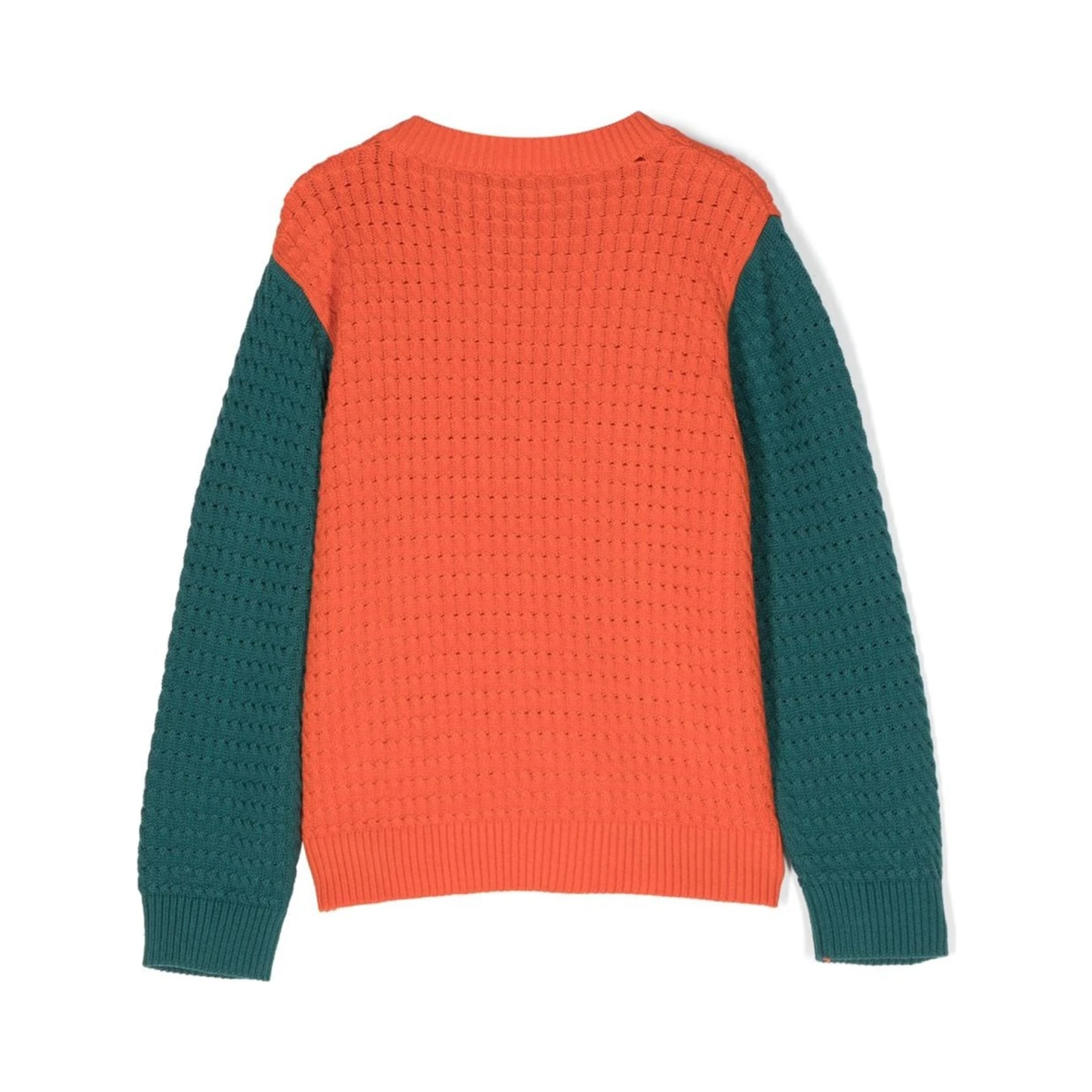 "FLOWERS" CREW NECK PULLOVER