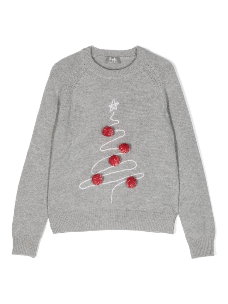 "CHRISTMAS TREE" CHOKER PULLOVER