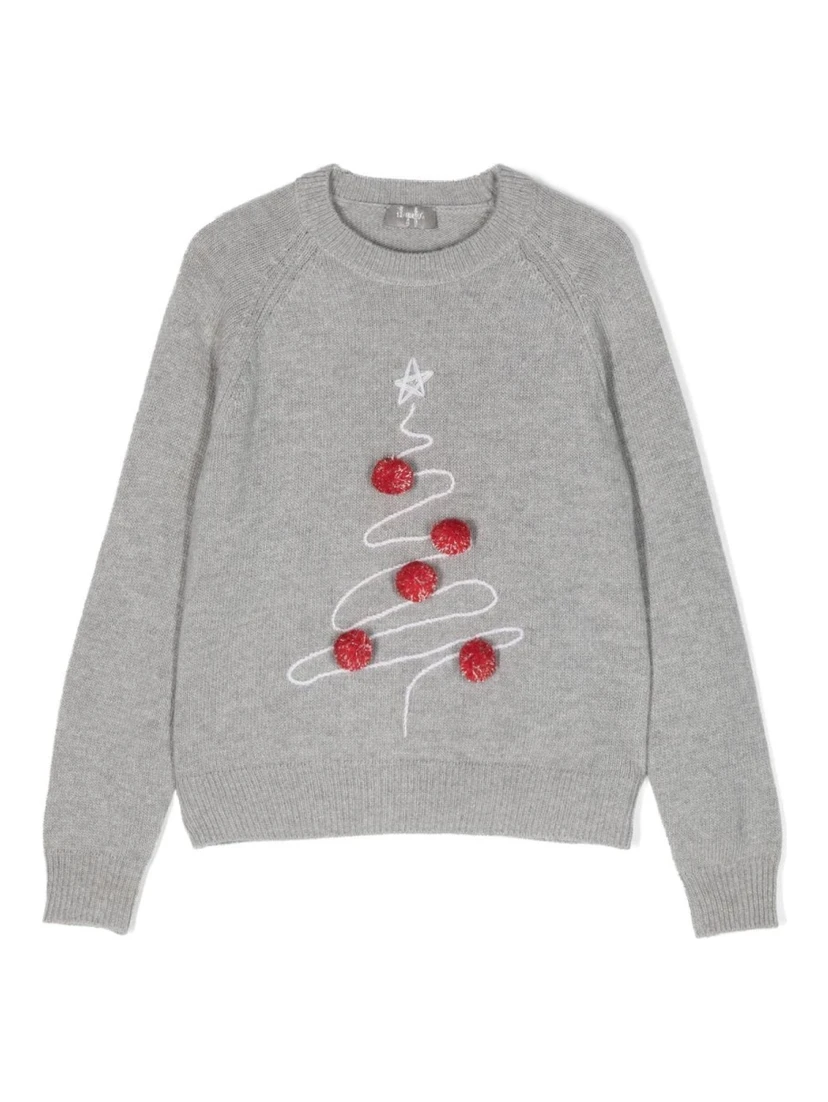 "CHRISTMAS TREE" CHOKER PULLOVER