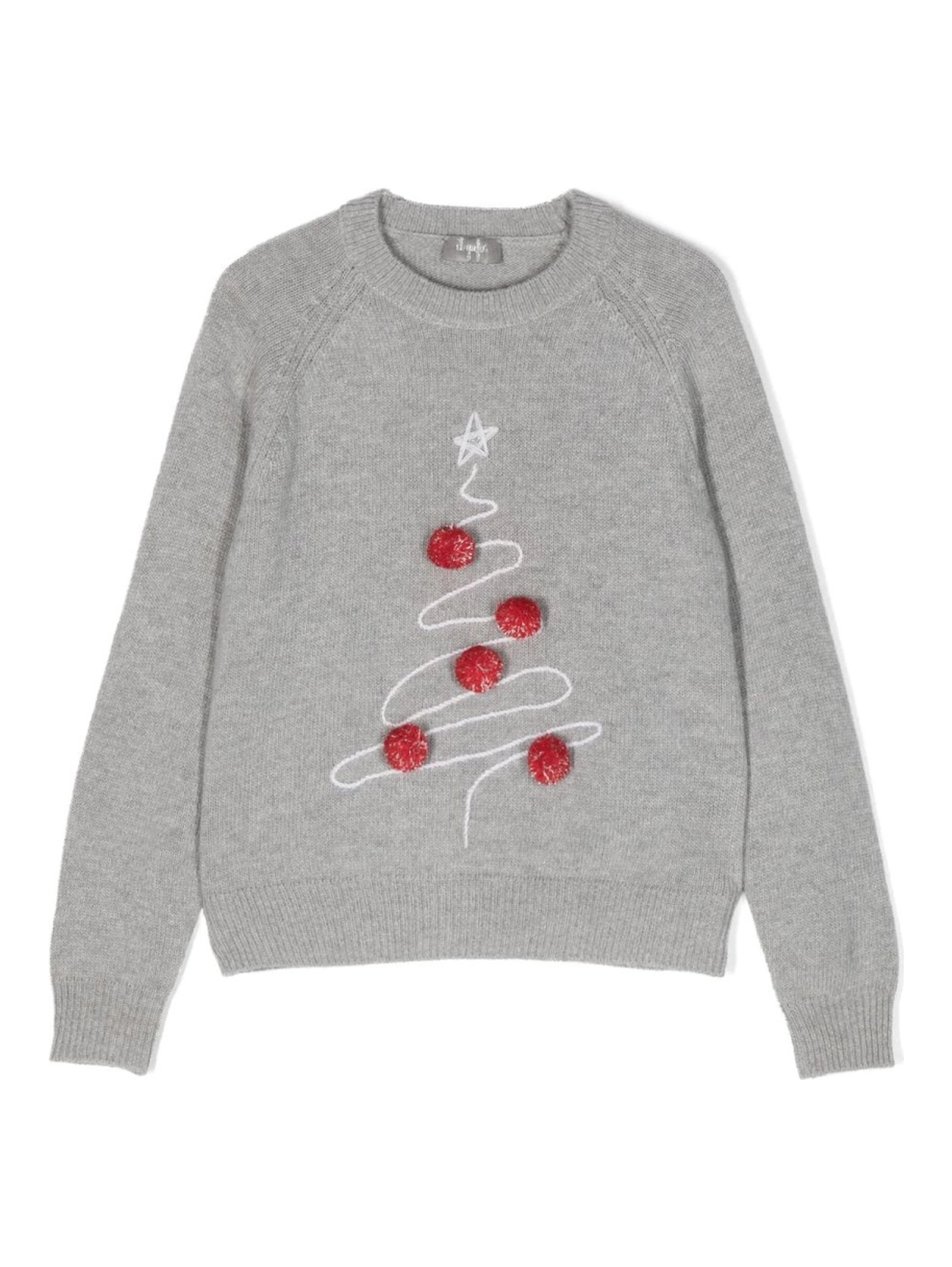 "CHRISTMAS TREE" CHOKER PULLOVER