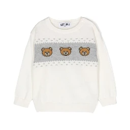 "TEDDY BEARS" CREW NECK PULLOVER