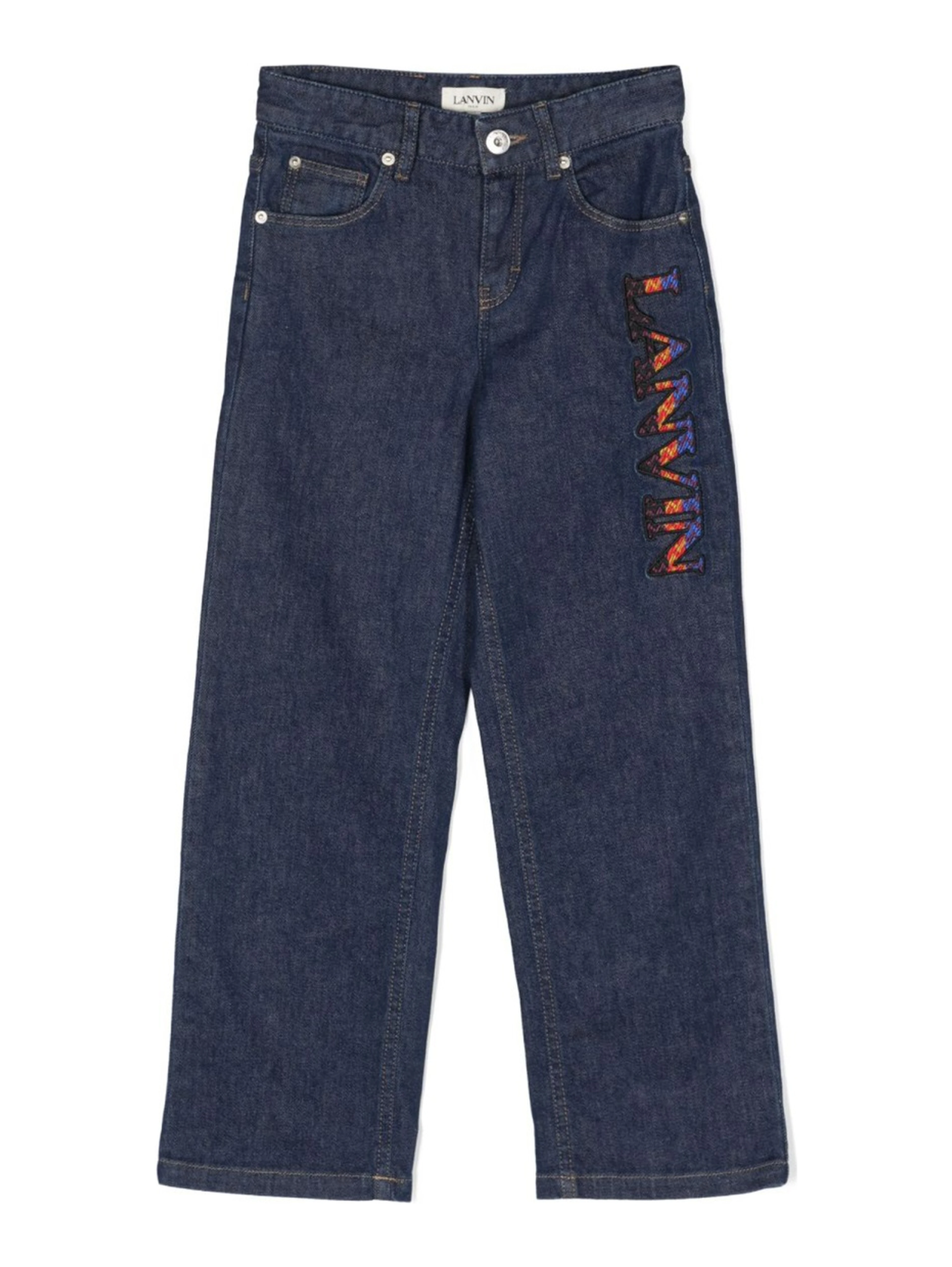 JEANS WITH LOGO