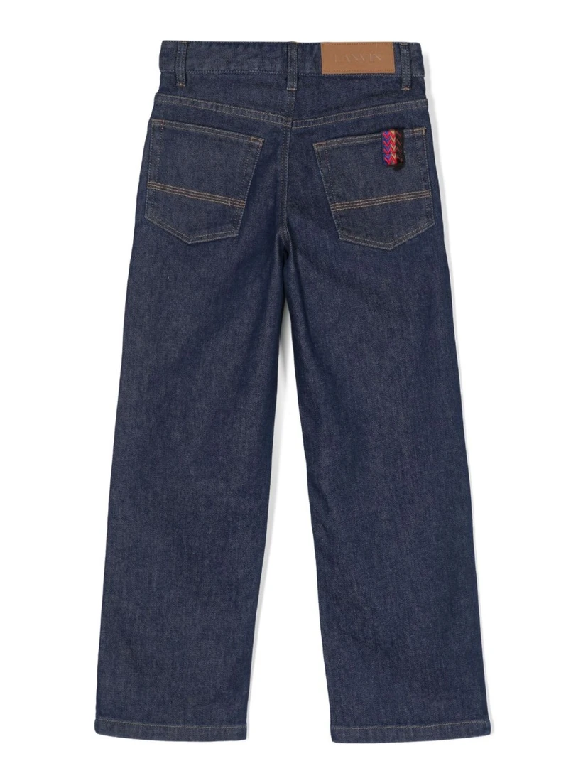JEANS WITH LOGO