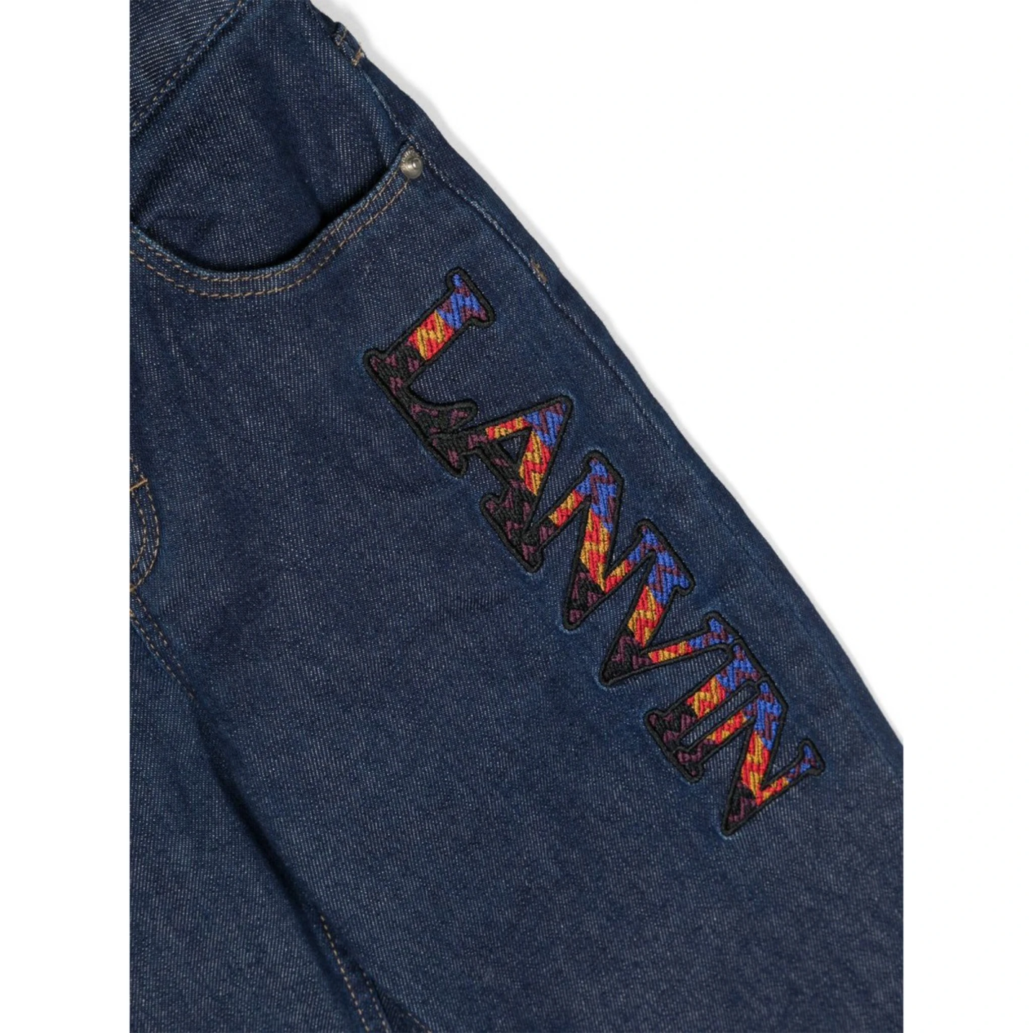 JEANS WITH LOGO