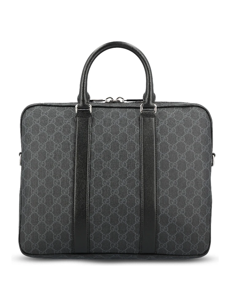 Black medium briefcase alternative