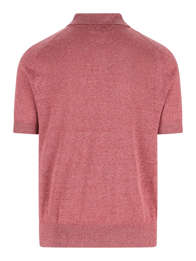 Brunello Cucinelli T-shirts and Polos Coral Red