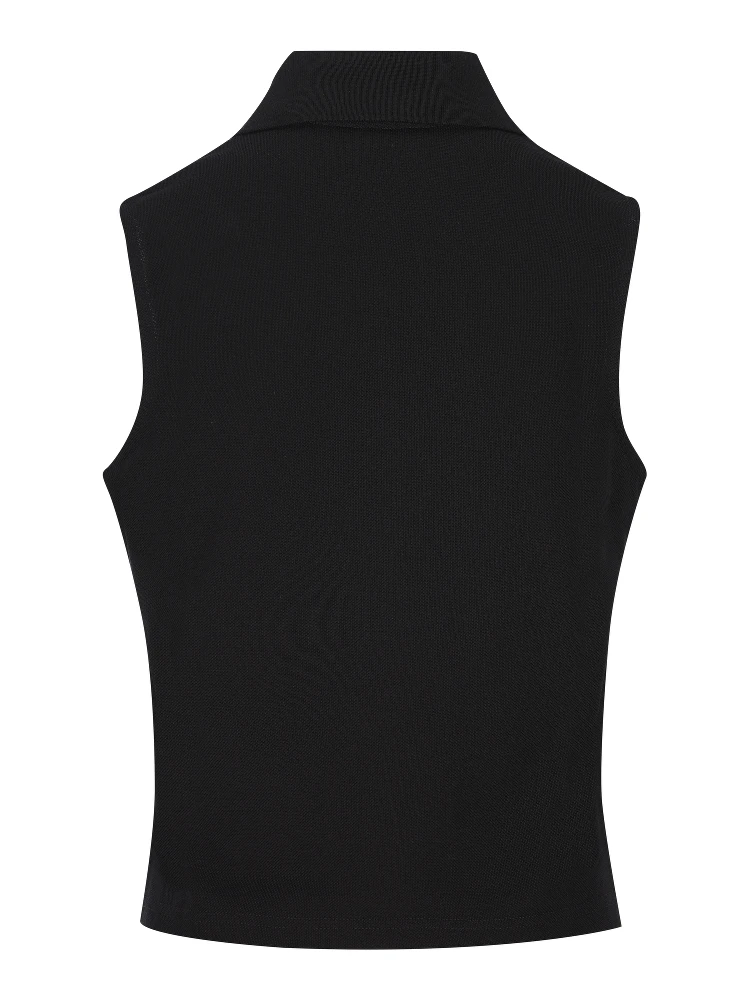 تيشيرتات وبولو سوداء من سان لوران alternative