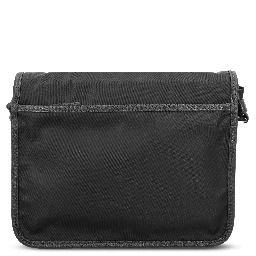 Re-Nylon and Saffiano leather shoulder bag