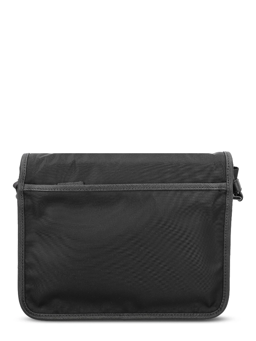 Re-Nylon and Saffiano leather shoulder bag