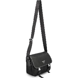 Re-Nylon and Saffiano leather shoulder bag
