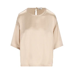 Leset Barb satin T-shirt
