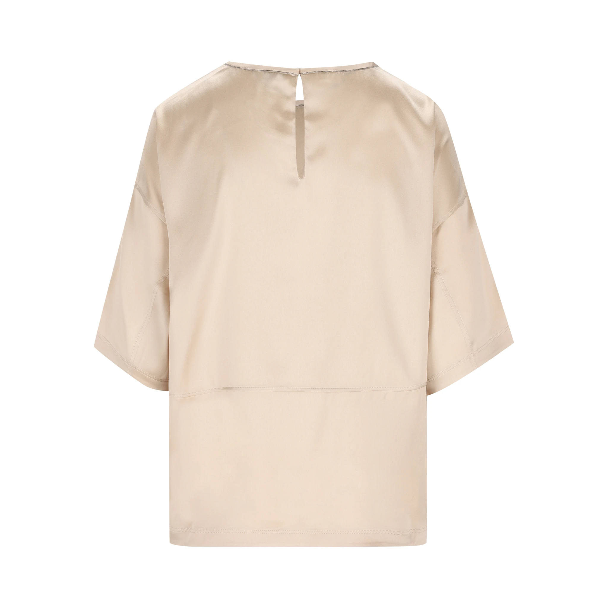 Leset Barb satin T-shirt