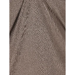 fine-knit short-sleeve cotton jumper