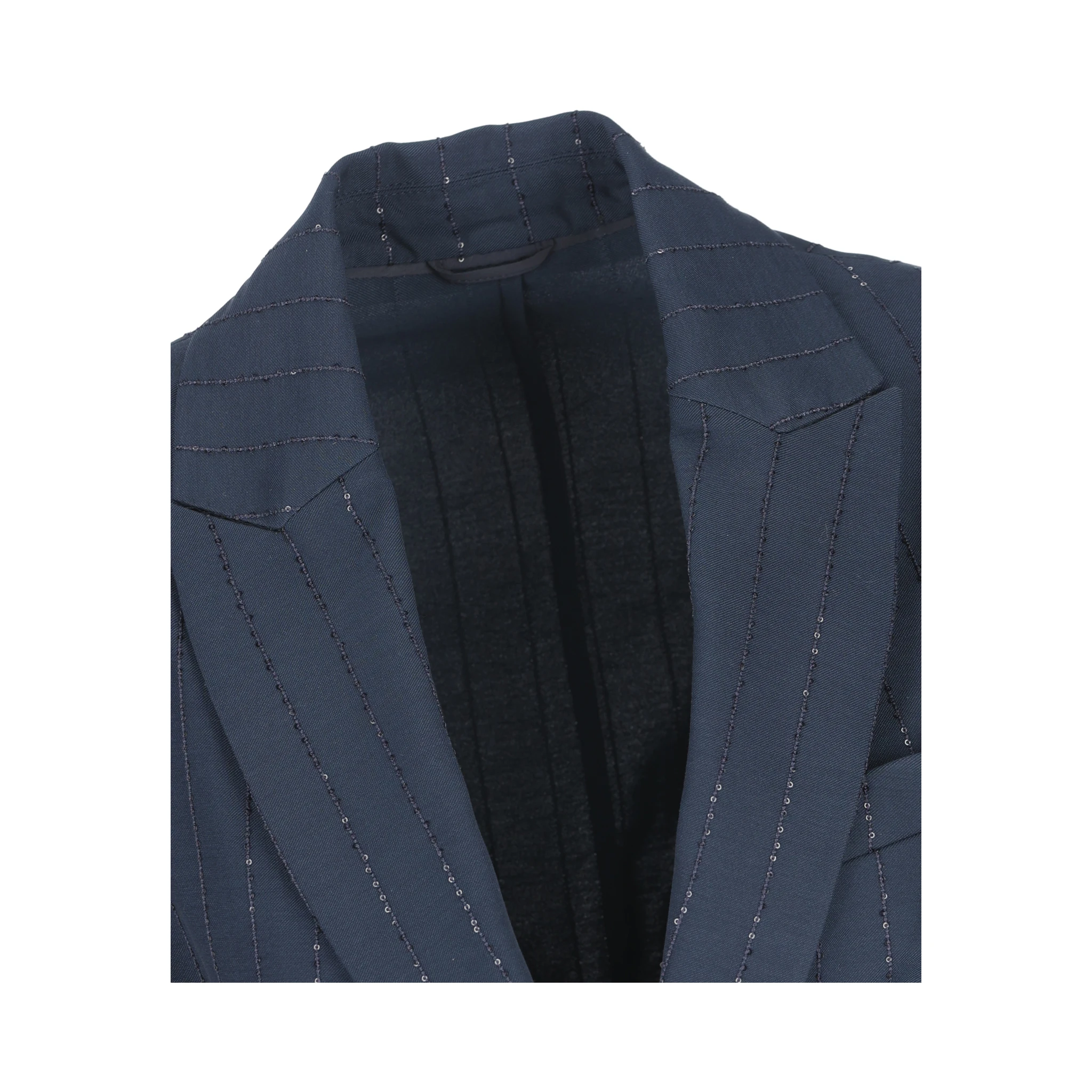 TWINSET logo-jacquard blazer