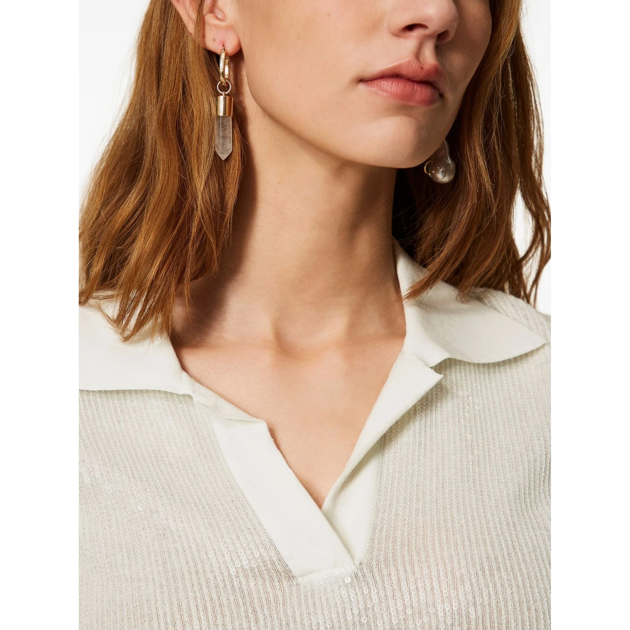 Twin-set T-shirts and Polos Light Blue